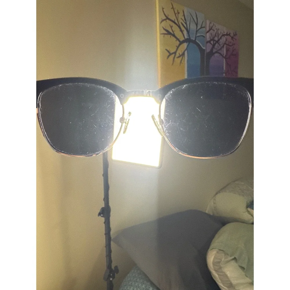 KALIYADI Sunglasses Unisex OS Black Browline Retro TCS23 C5 CAT.3
